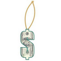 Dollar Sign $100 Ornament w/ Clear Mirrored Back (2 Square Inch)